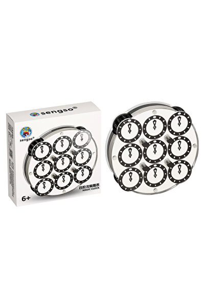 Choice ساعة سينغسو الجديدة، ساعة سينغسو السحرية، أحجية مغناطيسية 4x4، مكعب أح...