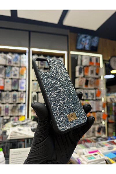 SOYLU MİX İphone 11 Taşlı Diamond Serisi Sert Slikon