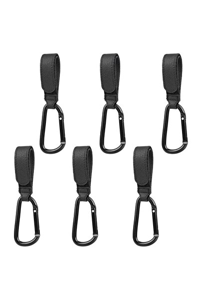 Choice 6PCS 2/4/6PCS Stroller Hooks for Bag Baby Stroller Clips Carry 15kg Per Stroller Hook Adjustable Str