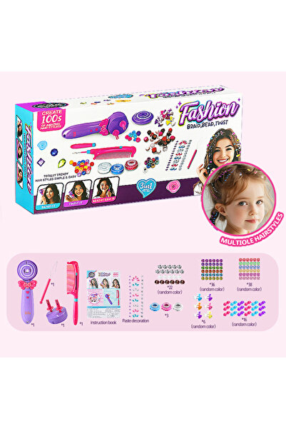 Choice1 B with box Kids DIY Braiding Hairstyle Tool Electric Hair Braider Twi...