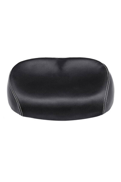 Choice black Big Ass Bike Cycle Noseless Saddle Wide Large Soft PU Pad Seat (...