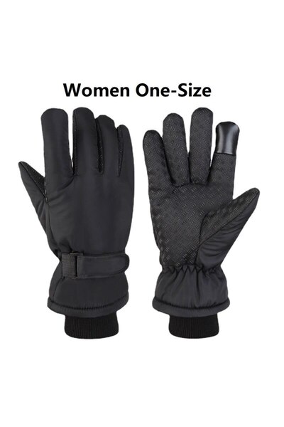 Choice قفازات تزلج شتوية للرجال والنساء مقاومة للماء والرياح ورياضة خارجية لر...