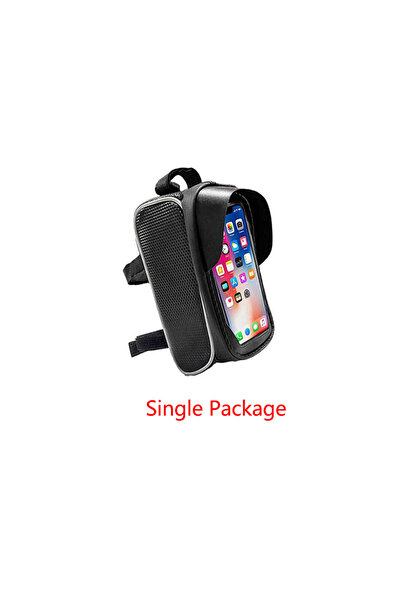 Choice حقيبة إطار دراجة هوائية مقاومة للماء - جراب هاتف أمامي للدراجات، يناسب...