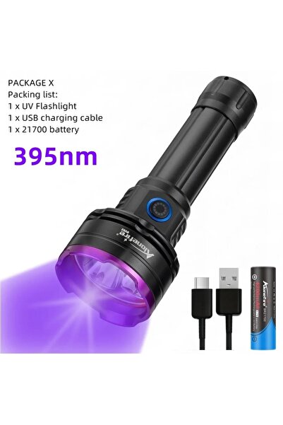 Choice عبوة من قطعتين من مصباح يدوي بالأشعة فوق البنفسجية من كونفوي باور، بقو...