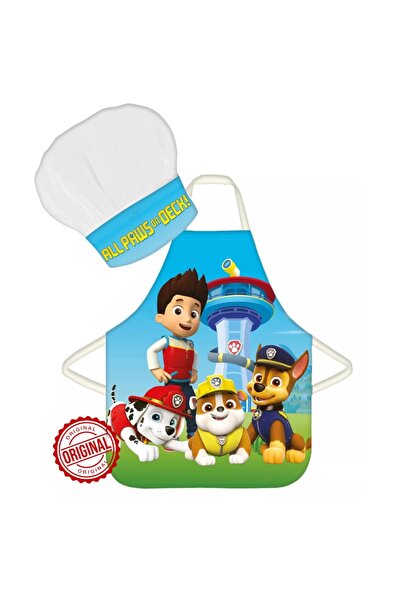 PAW PATROL Kids Chef Apron and Hat Set All Paws on Deck 3-8 Years Official Nickelodeon License