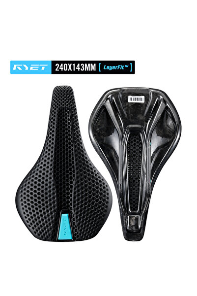 Choice سرج دراجة RYET مطبوع بتقنية مطبوع ثلاثية الأبعاد، مصنوع من ألياف الكرب...