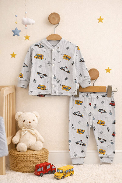 tinitins طقم بيجامة للأطفال مع حقيبة سفر