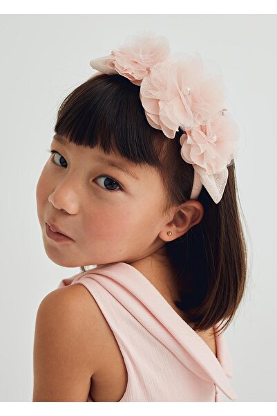 Abel & Lula Mayoral Abel Lula Coroană florală pentru fetiță, orhidee roz