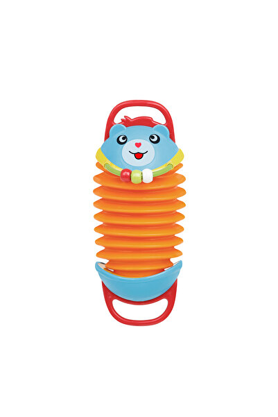 Choice Orange with Blue Orff Accordion Music Bear ABS Silicone Children Enlig...
