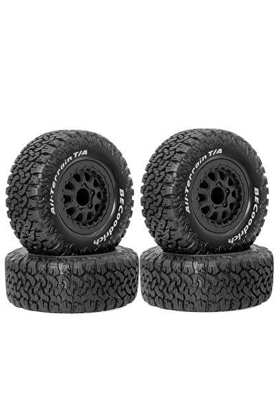 Choice 4pcs 1:10 Short Course Truck Tires Tyre 12mm Hex for 1/10 RC Car Traxx...