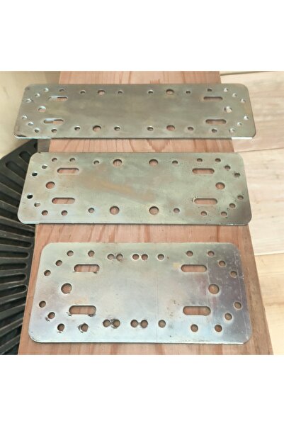 mnbe ticaret Mnbe Sac Köşebent Bağlantı Düz Lama 80 x 240 x2 mm ( 10 adet )