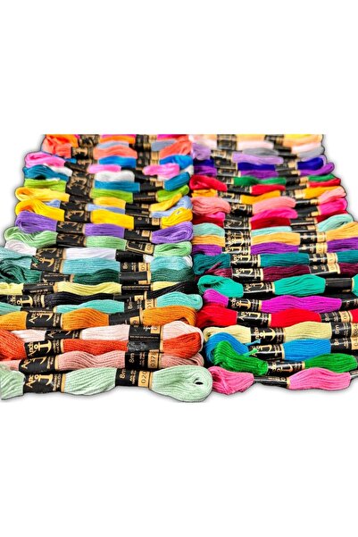 Choice 50 colors 50pcs Mixed Colors Embroidery Floss Kit, Cotton Cross Stitch...
