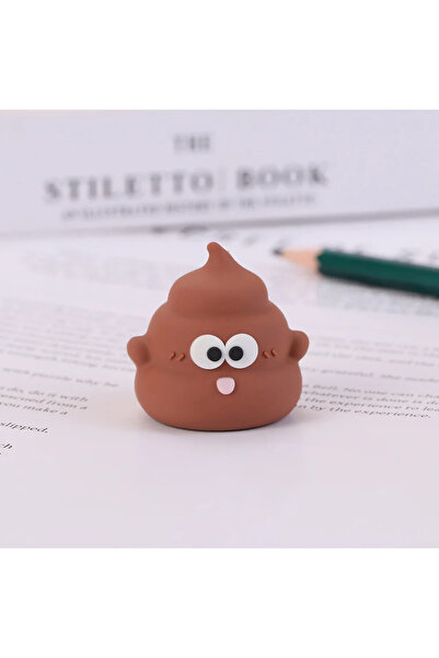 Choice Brown 1pcs Creative Mini Cute Poop Pencil Sharpener for Elementary School Students Convenient Pencil