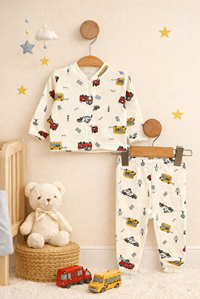 tinitins طقم بيجامة للأطفال مع حقيبة سفر