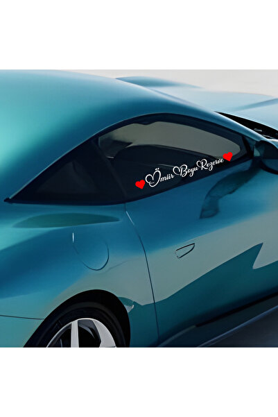 AlpiLeo ملصق سيارة أو شاحنة أو دراجة نارية بتصميم قلب قابل للطباعة وعبارة 'مخ...