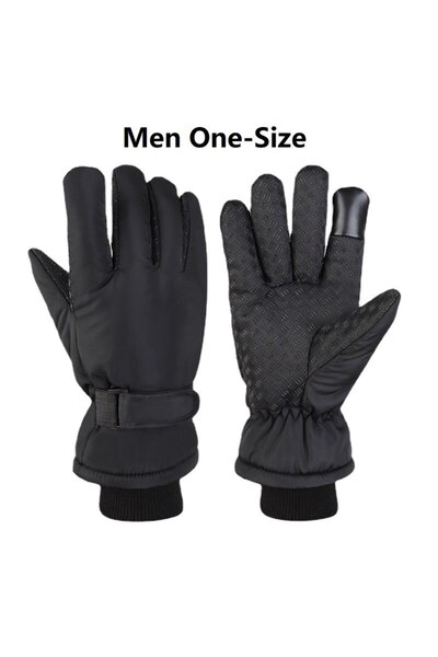 Choice قفازات تزلج شتوية للرجال مقاومة للماء والرياح ورياضة خارجية لركوب الدر...