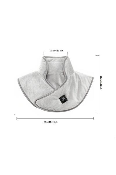 Choice وسادة تدفئة للرقبة والكتفين تعمل بمنفذ USB، مزودة بثلاثة إعدادات لتدفئ...