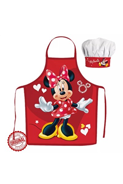 Mickey & Friends Set șorț și pălărie bucătar pentru copii Minnie Mouse 3-8 an...
