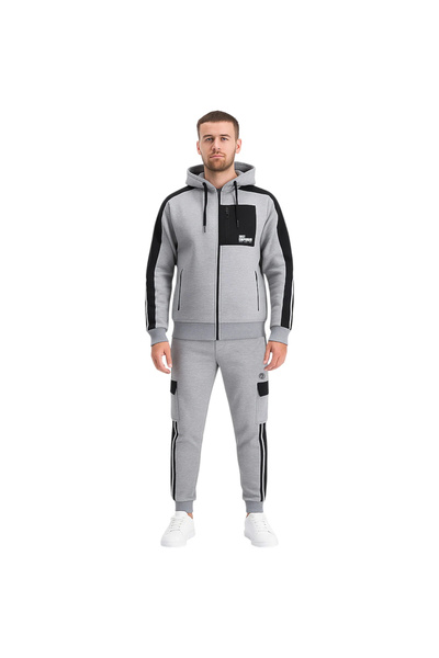Just Emporio men's tracksuit with hood and zipper