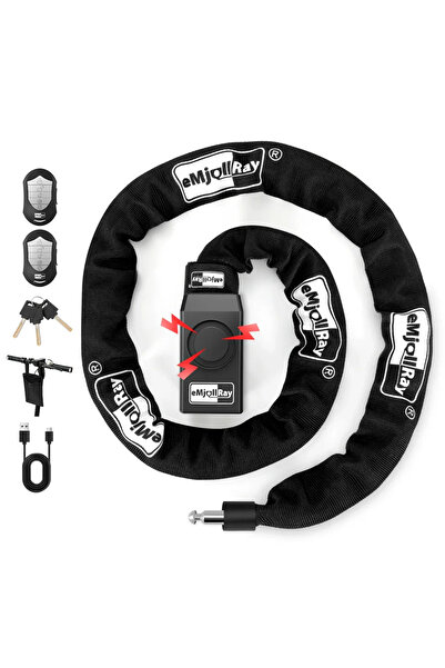 Choice قفل إنذار للدراجات النارية والسكوتر والدراجات الهوائية، جهاز تحكم عن بعد مضاد للسرقة، منبه فائق الصوت