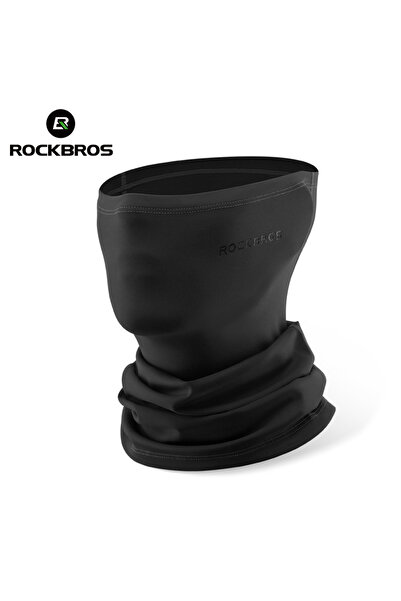 ROCKBROS 046401 قناع ركوب الدراجات، غطاء رأس مقاوم للرياح، وشاح وجه دافئ لفصل...