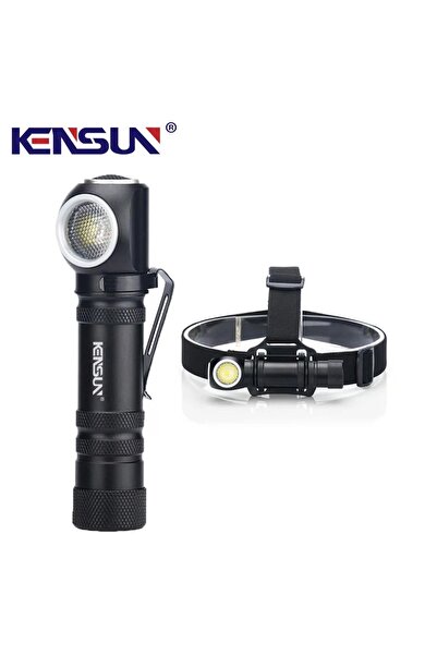 Choice مصباح أمامي أسود فائق السطوع، مصباح LED قوي، مصباح أمامي قابل لإعادة ا...