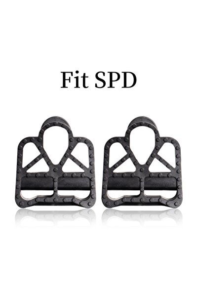 Choice محول دواسات دراجة SPD مجوف لـ Shimano SPD Look KEO، محول دواسات CNC إلى دواسات مسطحة، C