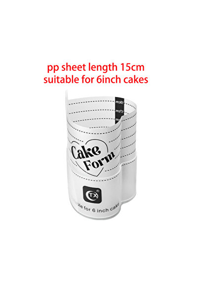 Choice S-for 6inch Adjustable Heart Cake Ring Mold Fondant Tool Retractable M...