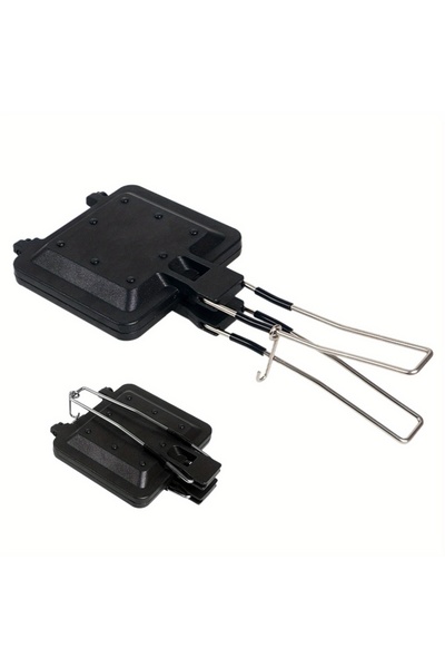 Choice صينية سندويشات سوداء محمولة قابلة للطي وغير لاصقة - متعددة الوظائف للف...