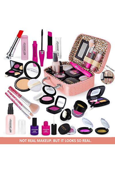 Choice BJ1360 pink Pretend Makeup Kit for Girls, Pretend Play Makeup Set for ...