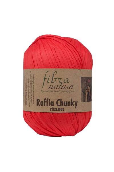 Fibra Natura Raffia Chunky 114-29 Floare de rodie