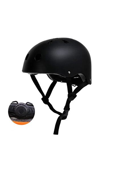 Choice خوذة تهوية سوداء غير لامعة للبالغين مقاس L، مقاومة للصدمات، مناسبة لرك...