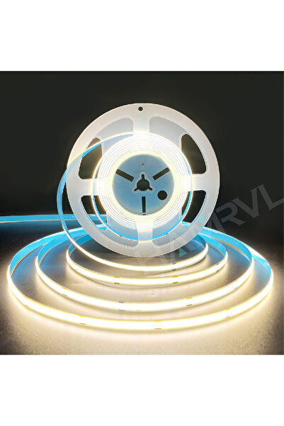 Choice شريط إضاءة LED COB عالي الكثافة، أبيض طبيعي 4000 كلفن، بطول 5 أمتار، 3...