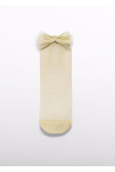 Abel & Lula Абел Лула Дамски вечерни чорапи Жълти