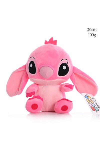 Choice دمية ستيتش الوردية المحشوة من ديزني، بطول 20 سم، دمية كرتونية محشوة، ل...