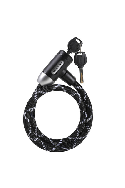 Choice قفل دراجة جبلية/طريقية واحد مضاد للسرقة، قفل محمول، قفل كابل نايلون مضاد للسرقة لركوب الدراجات