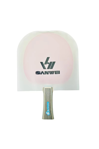 Choice غطاء حماية مضرب تنس الطاولة من سانوي - قطعة واحدة - أبيض - يينهي/سانوي...