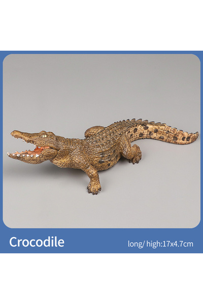 Choice13 نماذج حيوانات تعليمية صلبة تحاكي التماسيح - ألعاب عالم الحيوانات الب...