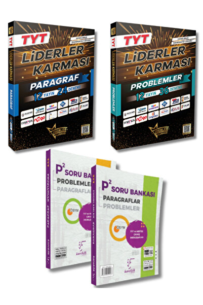 Karekök Yayınları TYT Paragraf ve Problemler Deneme Seti ile TYT ve MSÜ de Çı...