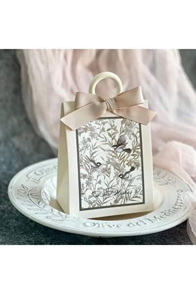 Choice10 20 قطعة 100×65×130 مم شامبانيا أ 10/20 قطعة زهور وطيور ريترو فرنسي غ...