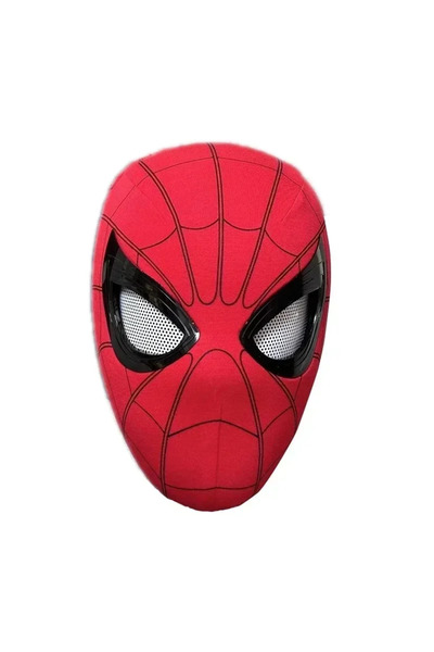 BANDAI قناع سبايدرمان الجديد مايلز، نسخة يدوية، قناع تنكري، عيون متحركة، قناع إلكتروني، تحكم عن بعد 1:1