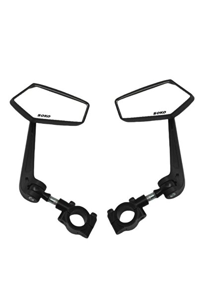 Choice 1 Set Universal Bike Handlebar Mirrors Motorcycle Rear View Mirror HD ...