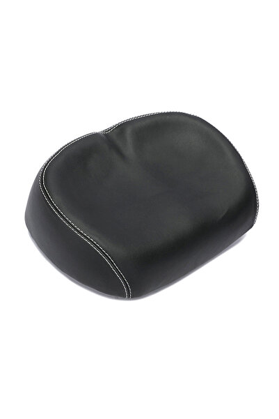 Choice سرج دراجة أسود عريض وكبير الحجم، مبطن بإسفنج ميموري فوم سميك وعالي الك...