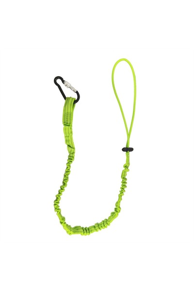 Choice حبل أمان أخضر، حبل مطاطي للحماية، حبل أدوات مزود بخطاف كارابين، مناسب ...