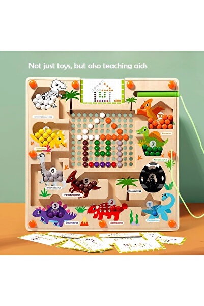 Choice لوحة ألغاز تعليمية ثنائية في واحد، مغناطيسية للألوان والأرقام، على شكل...