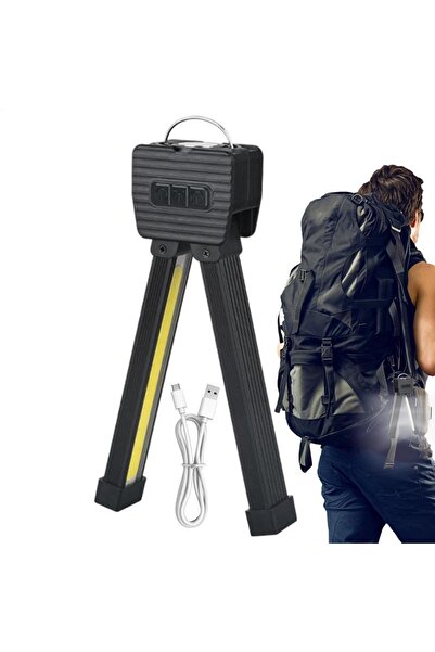 Choice Black Waterproof Led Flashlight Gym Lamp Light Posing With Magnet Rech...