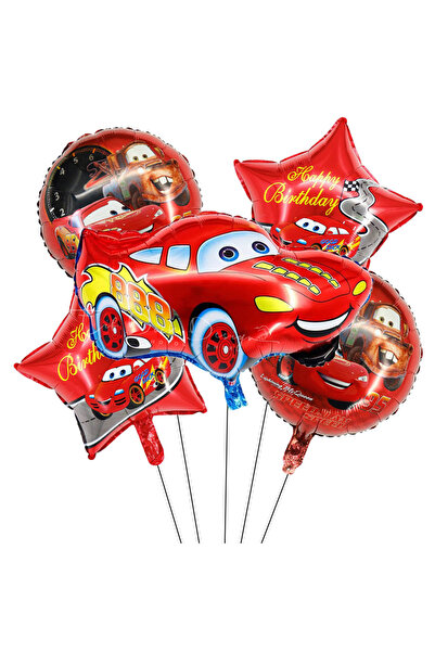 Choice مجموعة أخرى من 5 قطع - 1، 5 قطع/مجموعة، سيارات سباق، بالونات زينة لحفل...