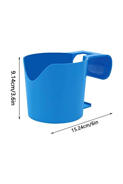 Choice حامل أكواب أزرق اللون للمشروبات، حامل زجاجات البيرة، صينية أكواب بدون ...