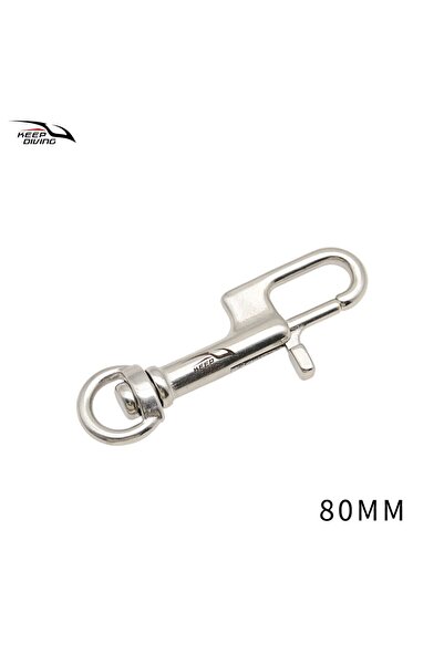 Choice 80MM Bolt Snap Hook 1Pcs 80/ 90/100/110MM 316 Stainless Steel Bolt Snap Hook Scuba Diving Double End