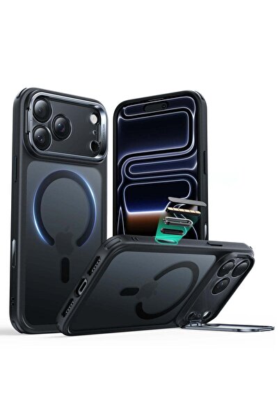 ESR Apple iPhone 17 Pro Max Classic Hybrid Kamera Kontrol Koruma Butonlu Mags...